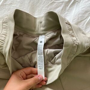 Lululemon shorts size 6 worn once!